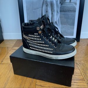Philipp Plein sneaker 37.5 black studded
